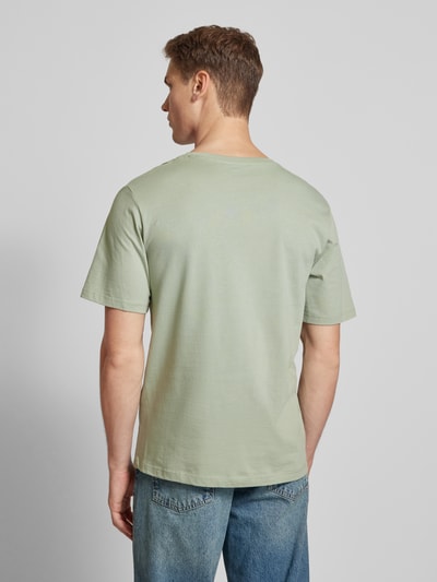 Jack & Jones T-Shirt mit Label-Print Modell 'CORP' Mint 5