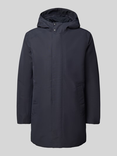 Geox Regular fit parka met capuchon, model 'DORAY' Marineblauw - 2