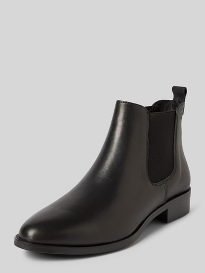 Tamaris Chelsea Boots aus Leder mit Label-Prägung Black 1