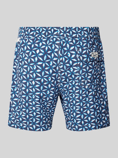 Hartford Regular Fit Badeshorts mit Gesäßtasche Blau 3