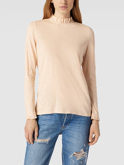 Rich & Royal Longsleeve mit Schlüsselloch-Ausschnitt Beige 4