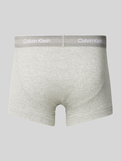 Calvin Klein Underwear Trunks mit elastischem Logo-Bund im 3er-Pack Black 3