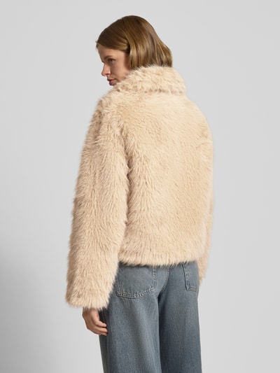 Noisy May Jacke aus Kunstfell Modell 'EVIE' Beige 5
