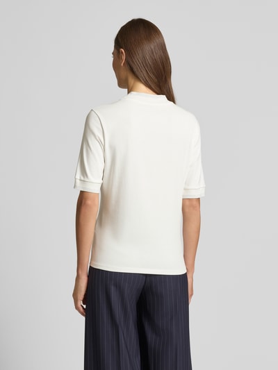 Marc Cain Regular Fit T-Shirt mit elastischen Ärmelabschlüssen Offwhite 5