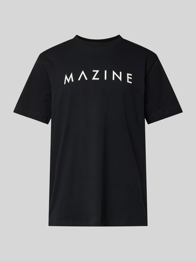 Mazine T-shirt z nadrukiem z logo model ‘Hurry’ Czarny 2