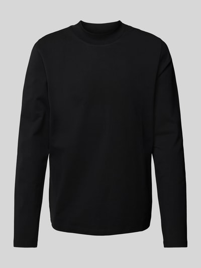 HUGO Sweatshirt mit Rundhalsausschnitt Modell 'Dimersolo' Black 2