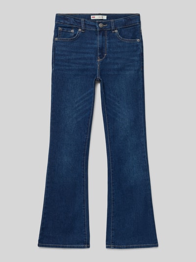 Levi’s® Kids Flared jeans met 5-pocketmodel Blauw - 1