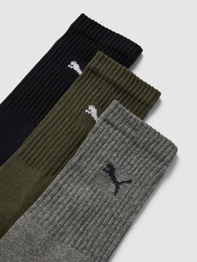 Puma Sportsocken im 3er-Pack Oliv 2