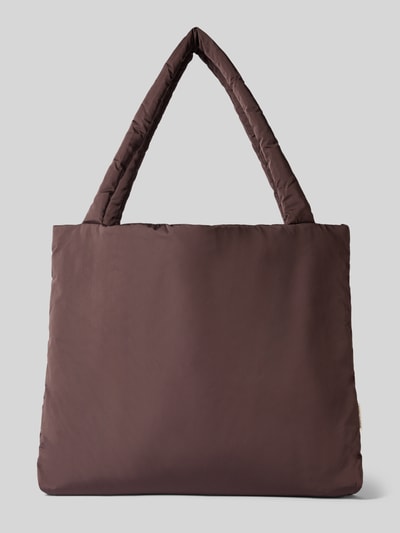 STUDIO NOOS Tote Bag mit Tragehenkel Dunkelbraun 2