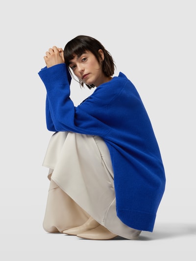 Designers Remix Oversized Cardigan mit V-Ausschnitt Blau 3