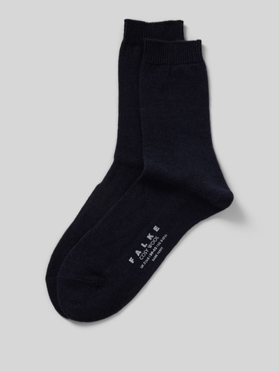 Falke Socken mit hochwertigem Woll-Kaschmir-Mix Modell 'COSY WOOL' Dunkelblau 1