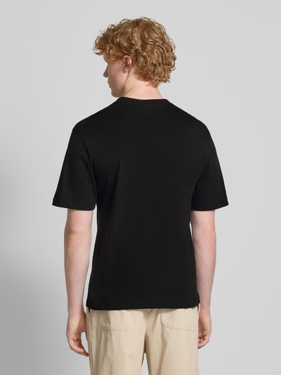 REVIEW T-Shirt mit Label-Print Black 5