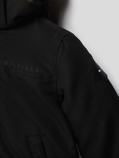 Tommy Hilfiger Teens Jacke mit abnehmbarer Kapuze Modell 'TECH' Schwarz 2