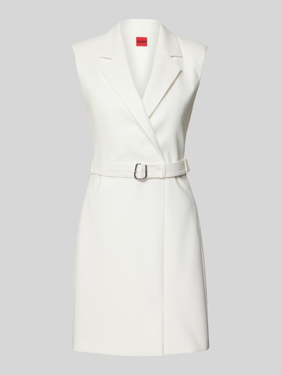 HUGO Etuikleid in Minilänge Modell 'Komea' Weiss 2