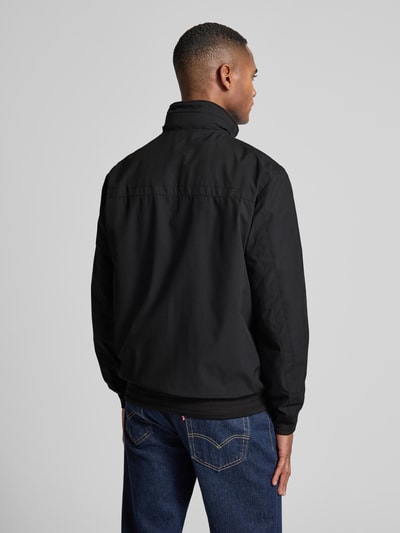 Tom Tailor Regular Fit Funktionsjacke aus Stretch-Material Black 5