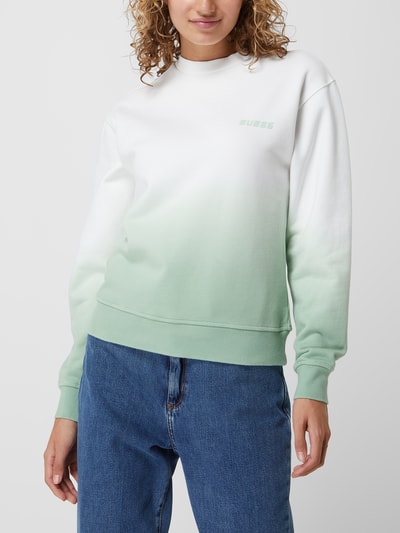 Guess Sweatshirt aus Baumwolle  Hellgruen 4