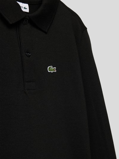 Lacoste Longsleeve mit Polokragen Black 2