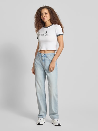 Levi's® Slim Fit T-Shirt aus reiner Baumwolle Weiss 1