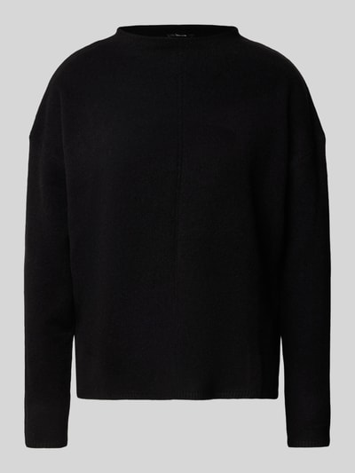 OPUS Gebreide pullover met ribboorden, model 'Piranula' Zwart - 2