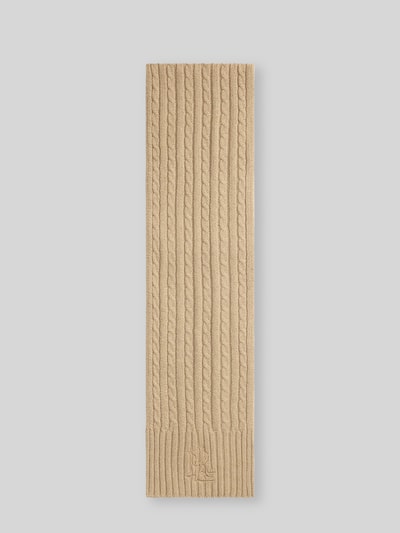 Lauren Ralph Lauren Schal mit Logo-Stitching Camel 3