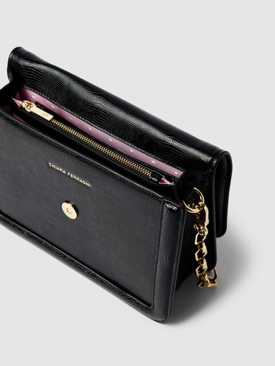 Chiara Ferragni Handtasche mit Label-Details Modell 'EYELIKE' Black 5