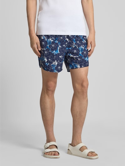 HECHTER PARIS Badehose mit elastischem Bund Marine 4