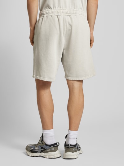 Pegador Sweatshorts mit Label-Stitching Hellgrau 5