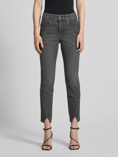MAC Skinny Fit Jeans im 5-Pocket-Design Mittelgrau 4