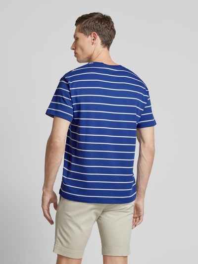 Polo Ralph Lauren T-Shirt mit Streifenmuster Marine 5