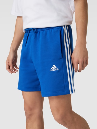 ADIDAS SPORTSWEAR Sweatshorts mit Kontraststreifen Blau 3