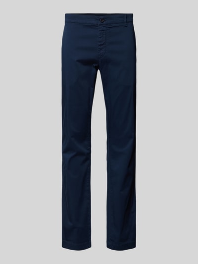 Carl Gross Chino met steekzakken, model 'Tomme' Blauw - 2