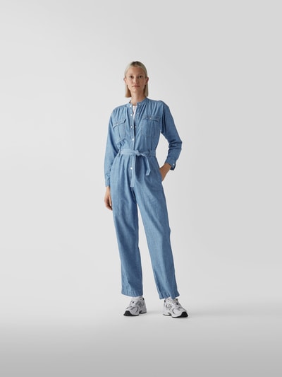 Vanessa Bruno Jumpsuit mit Denim-Finish Blau 4