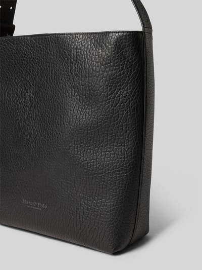 Marc O'Polo Shopper van echt runderleer, model 'ANINA' Zwart - 3