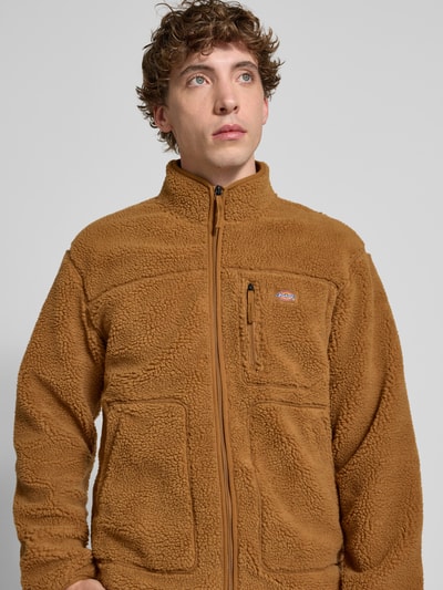 Dickies Sweatjack van teddybont Cognac - 3