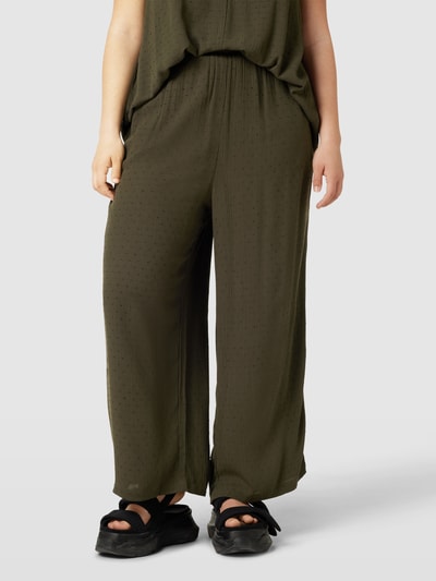 ONLY CARMAKOMA PLUS SIZE Hose mit elastischem Bund Modell 'CARLESLIE' Oliv 4