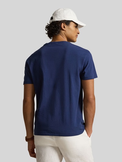 Polo Ralph Lauren Regular Fit T-Shirt aus reiner Baumwolle Marine 5
