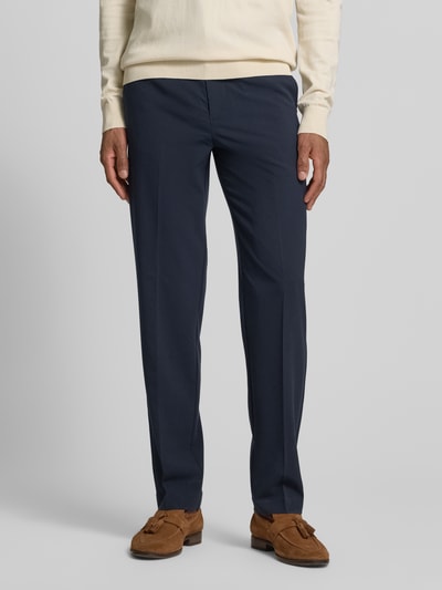 Lindbergh Slim Fit Stoffhose mit Viskose-Anteil Marine 4
