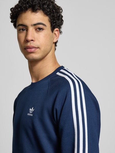 adidas Originals Bluza z wyhaftowanym logo Granatowy 3