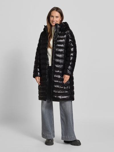 Calvin Klein Womenswear Steppmantel mit Kapuze Black 1