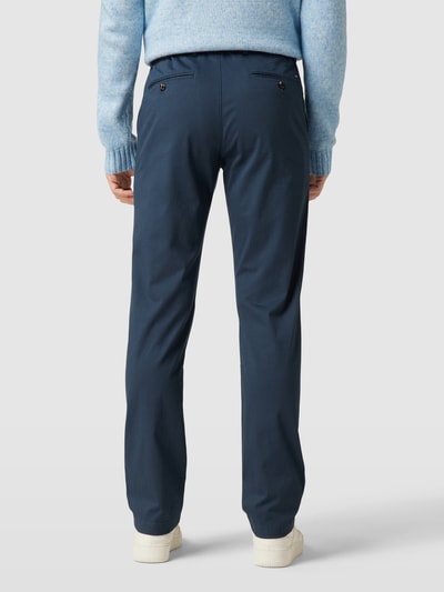 Tommy Hilfiger Regular fit chino met structuurmotief, model 'DENTON' Marineblauw - 5