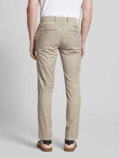 Brax Regular Fit Chino mit Paspeltasche Modell 'FABIO' Beige 5