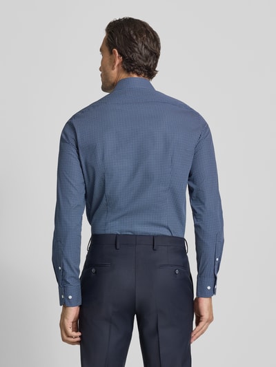 Tommy Hilfiger Tailored Slim Fit Businesshemd aus reiner Baumwolle Bleu 5
