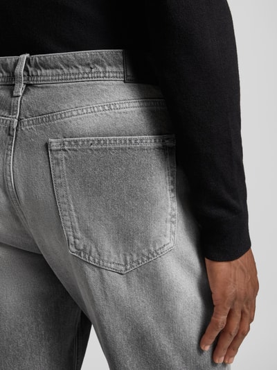 Antony Morato Straight Fit Jeans mit Logo-Applikation Black 3