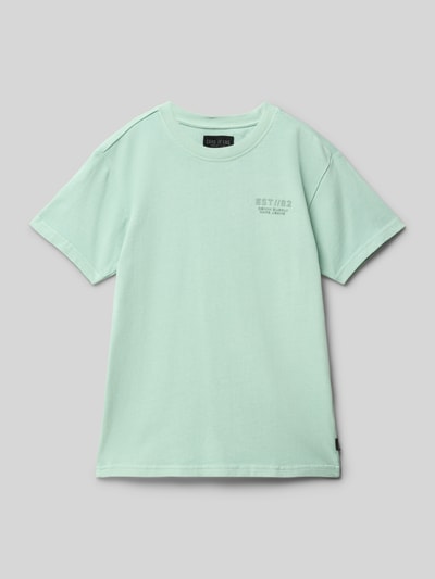 CARS JEANS T-Shirt mit Label-Print Mint 1
