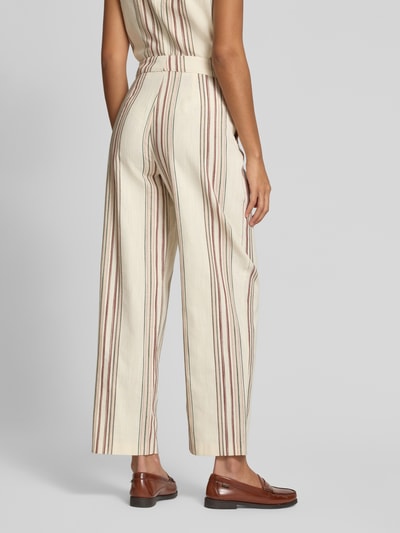 Jake*s Collection Spodnie z wpuszczanymi kieszeniami Écru 5