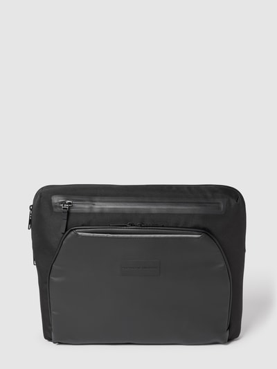 Porsche Design Torba na laptop z detalem z logo model ‘Urban Eco Messenger Bag’ Czarny 2