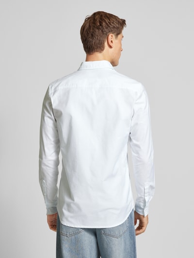 Calvin Klein Jeans Regular fit vrijetijdsoverhemd met kentkraag, model 'OXFORD' Wit - 5