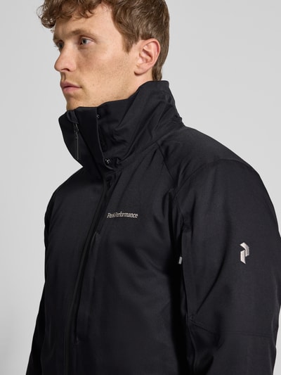 PEAK PERFORMANCE Kurtka z pionową kieszenią na piersi model ‘Maroon’ Czarny 3