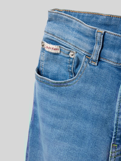 Calvin Klein Jeans Jeansy z 5 kieszeniami Niebieski 2