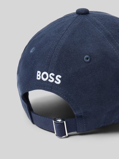 BOSS Orange Basecap aus reiner Baumwolle Modell 'LETTYE' Marine 3